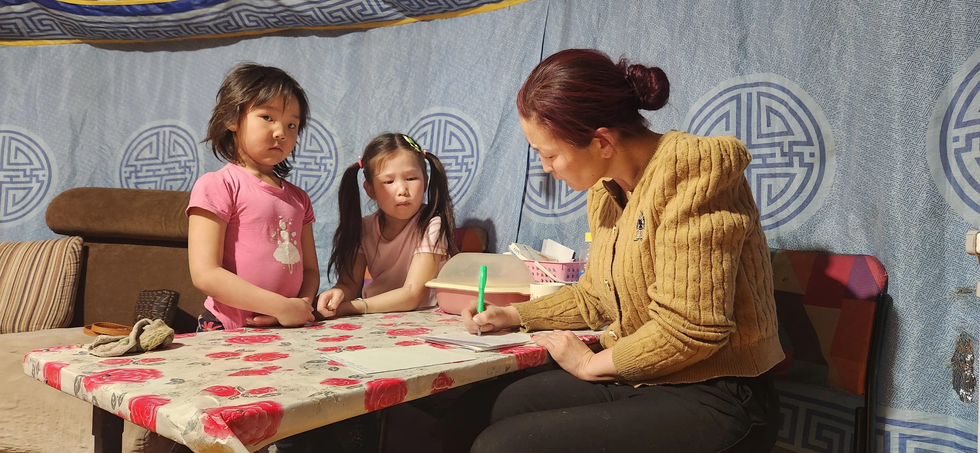 Ms. Delgertsetseg writes a letter to the Steppekinderen Foundation with a request for help.